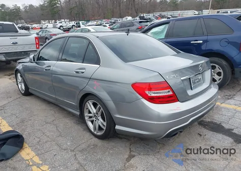 2014 Mercedes-Benz C-Class C 250 Sport from USA, damaged, VIN WDDGF4HB9ER311879
